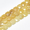 Natural Topaz Jade Beads Strands G-S357-D02-12-1