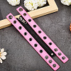 Punk PU Leather Cord Bracelets BJEW-WH20008-12A-3