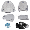 4Pcs Aluminum Tap Shoe Sole Protector FIND-WH0149-73B-1
