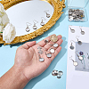 40Pcs 304 Stainless Steel Earring Hooks DIY-SC0033-77B-3