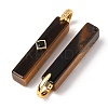 Natural Tiger Eye Pendants GG-CBA51ED-01G-05-3