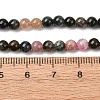 Natural Multicolor Tourmaline Beads Strands G-K402-A01-4mm-5