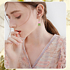 40Pcs 10 Colors Transparent Resin Pendants RESI-CP0001-11-5