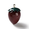 Alloy Resin Big Pendants LS-RESI-S022-01A-2