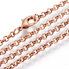 Iron Rolo Chains Necklace Making LS-X-MAK-R015-60cm-R-1
