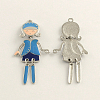 Cute Girl Zinc Alloy Enamel Big Pendants ENAM-R038-01-NF-2