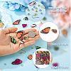 Kissitty DIY Butterfly Drop Earring Making Kit DIY-KS0001-33-13