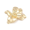 Brass Pave Clear Cubic Zirconia Pendants LS-KK-Z061-13G-02-2