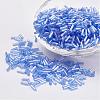 Glass Bugle Beads SEED-E001-12mm-166-1
