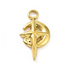 Ion Plating(IP) 304 Stainless Steel Pendant Rhinestone Settings STAS-C003-01G-1