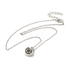 I Love You in 100 Languages Glass Projection Necklace LS-NJEW-M204-01C-P-2
