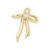 Brass Micro Pave Cubic Zirconia Pendants KK-A275-19A-G-1