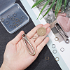 2Pcs 2 Color Alloy Carp Fishing Hooks AJEW-SC0001-39A-3