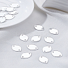 100Pcs Sew On Mirror Rhinestones DIY-LP0001-77-1