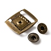 201 Stainless Steel Snap Button STAS-WH0027-25AB-2