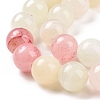 Natural Colorful Green Jade Beads Strands G-G757-01-12mm-6