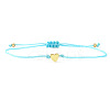 Valentine's Adjustable Braided Polyester Cord Bracelets GM2838-5-1