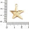 304 Stainless Steel Pendants STAS-I334-02G-01-3