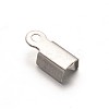 Tarnish Resistant 304 Stainless Steel Folding Crimp Ends STAS-E103-09B-2