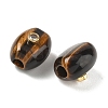 Natural Tiger Eye European Beads GG-CBA105B-02H-G-2