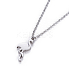 304 Stainless Steel Pendant Necklaces NJEW-O118-02P-3