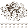 100Pcs Iron Semi-Tublar Rivet Studs DIY-CY0002-98P-1