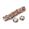 Handmade Lampwork & Brass Core European Beads LS-LAMP-N044-06S-01-2