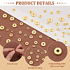 160Pcs 5 Styles Alloy Spacer Beads FIND-BC0005-16-4