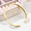 304 Stainless Steel Rhinestone Bangles for Women BJEW-Z092-07G-4