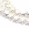 Electroplate Non-magnetic Synthetic Hematite Beads Strands G-L485-14-S-2