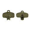 Tibetan Style Alloy Sport Pendants LS-TIBEP-36227-AB-NR-1