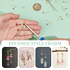 100Pcs 316 Surgical Stainless Steel Earring Hooks STAS-UN0058-62-6