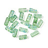 Picasso Transparent Glass Bugle Beads SEED-N010-02H-1