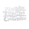 Carbon Steel Cutting Dies Stencils DIY-I083-05P-1