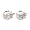 Alloy Rhinestone Pendants FIND-N008-07P-1