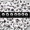 1200Pcs 27 Style White Acrylic Beads FIND-YW0001-15-3