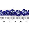 Handmade Millefiori Lampwork Beads Strands LAMP-G164-03B-4