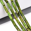 Dyed Natural Imperial Jasper Beads Strands G-H087-H01-01B-1