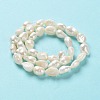Natural Keshi Pearl Beads Strands PEAR-Z002-19-3