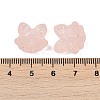 Frosted Transparent Acrylic Beads X1-OACR-P029-18B-02-4
