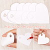 200Pcs Heart Paper Gift Tags CDIS-SP0001-14B-6