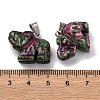 Dyed Natural Marble Pendants G-B127-05P-04-4
