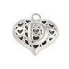 Hollow Brass Pendants for Valentine's Day KK-M289-03D-P-1