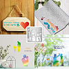 Father's Day Stainless Steel Cutting Dies Stencils DIY-WH0238-173-7