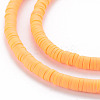 Handmade Polymer Clay Bead Strands CLAY-T002-4mm-63-3