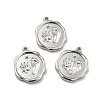 Tarnish Resistant 304 Stainless Steel Pendant Rhinestone Settings STAS-I197-001P-1
