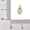 Brass Micro Pave Cubic Zirconia Pendants KK-M306-05G-03-3