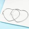 Tarnish Resistant 201 Stainless Steel Hoop Earrings EJEW-A052-09C-4