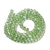 Electroplate Transparent Glass Beads Strands LS-EGLA-A035-T4mm-L09-2