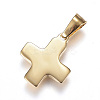 304 Stainless Steel Charms X-STAS-H329-99G-2